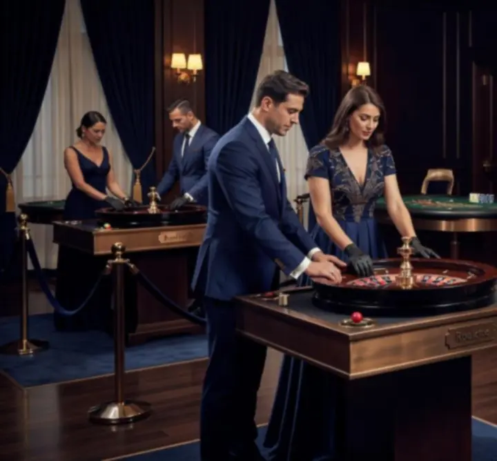 Mobil kaszinó esemény kivitelezése tematikus dekorációval